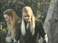 Legolas and one of Haldir's brothers from Lorien
