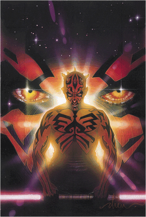 Illustration from the Maul Comic